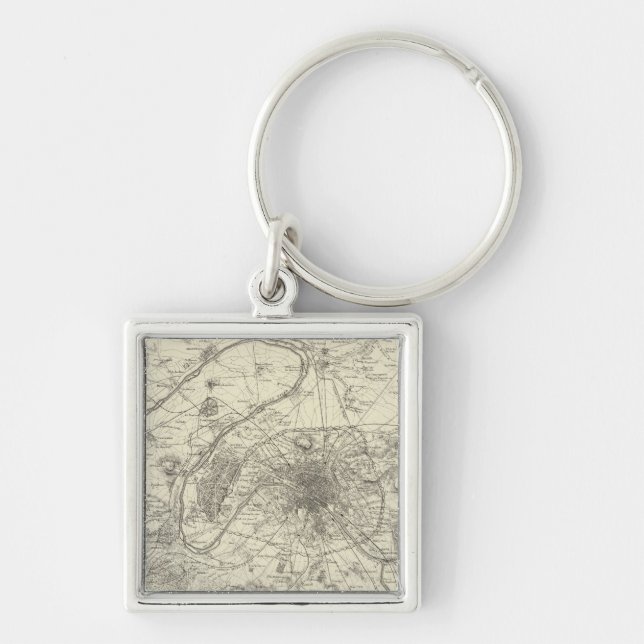 Chaveiro Os Environs De Paris (Frente)