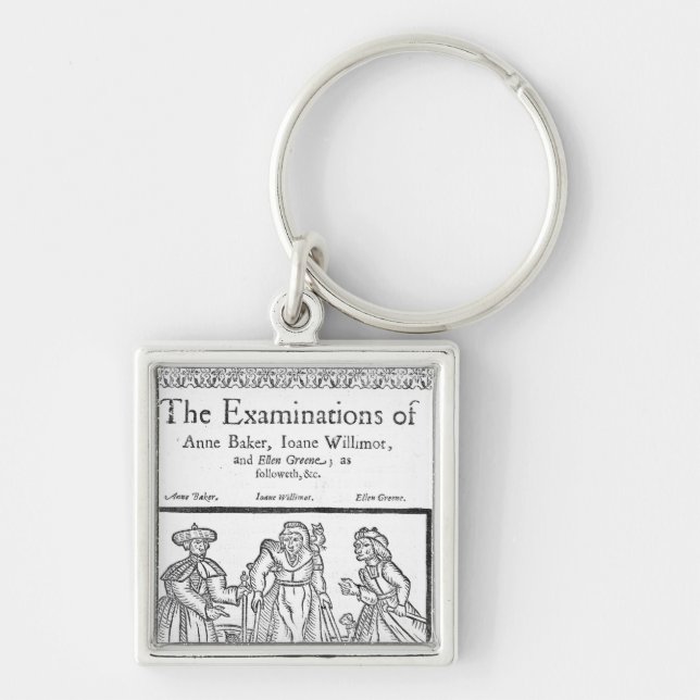 Chaveiro Os exames do padeiro de Anne, Joanne Willimot (Frente)
