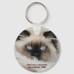 Chaveiro OS "GATOS SÃO UMA NECESSIDADE…" Chave-corrente