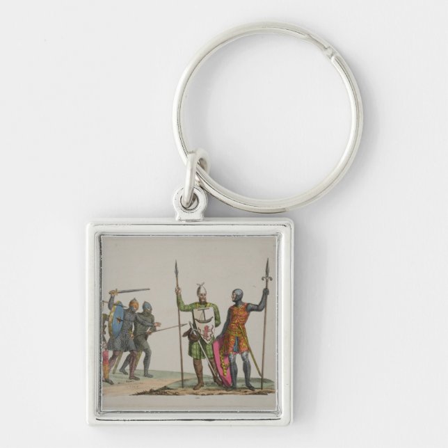 Chaveiro Os guerreiros anglo-saxões, chapeiam 14 'da (Frente)