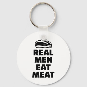 Chaveiro Os homens reais comem a carne