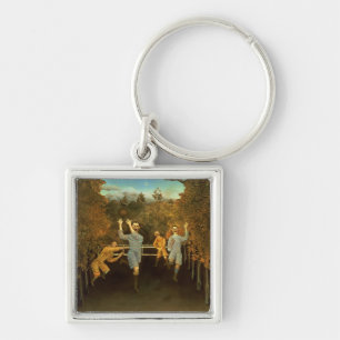 Chaveiro Os jogadores de futebol, 1908 (óleo em canvas)