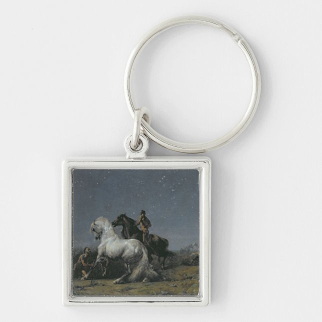 Chaveiro Os ladrões do cavalo, século XIX (Frente)