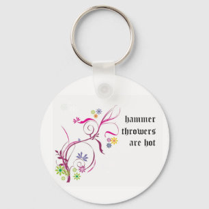 Chaveiro os lança-martelos estão quentes (personalizados)