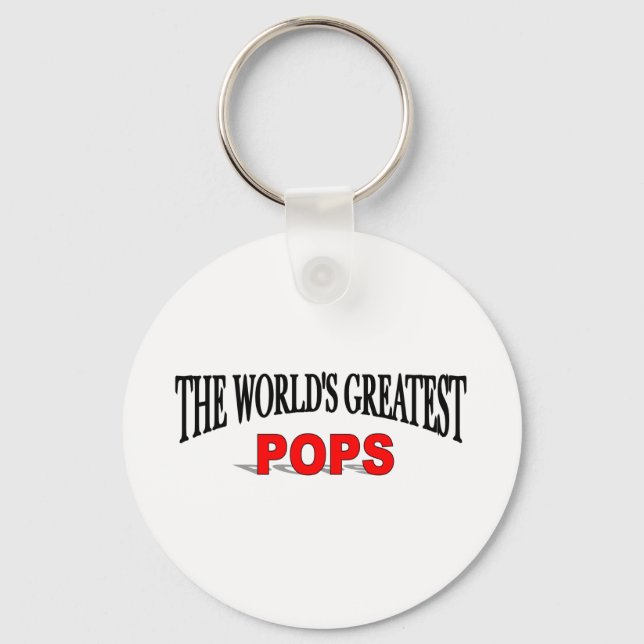Chaveiro Os maiores Pop do mundo (Frente)
