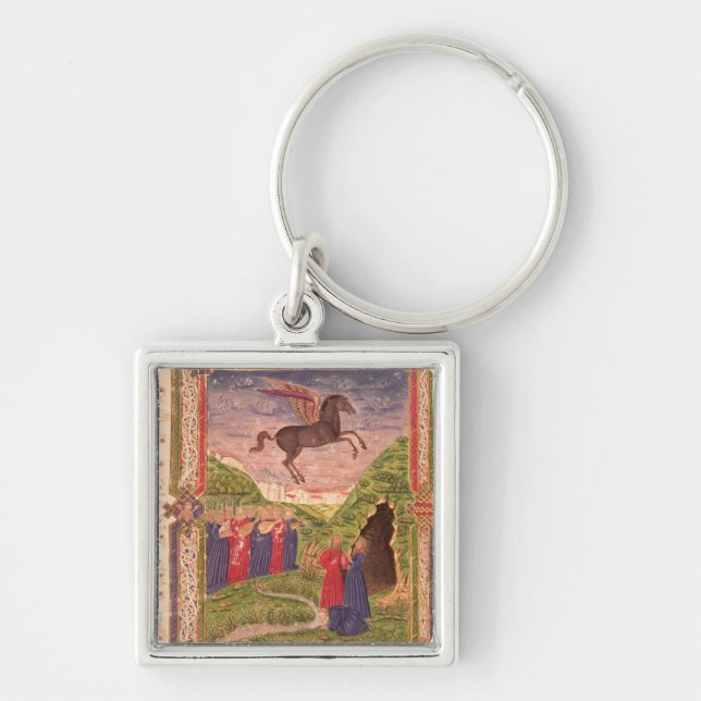 Chaveiro Os nove musas que jogam instrumentos (Frente)