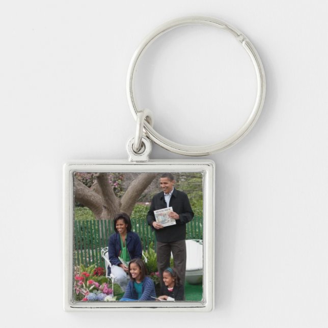 Chaveiro Os Obamas (Frente)