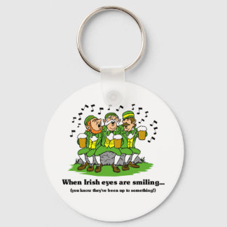 Chaveiro Os olhos irlandeses estão sorrindo