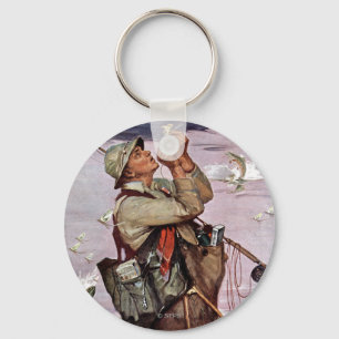 Chaveiro Os peixes estão pulando