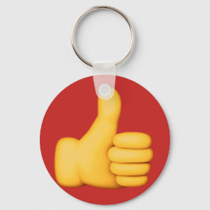 Chaveiro Os polegares levantam Emoji