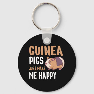 Chaveiro Os porcos da Guiné só me fazem feliz
