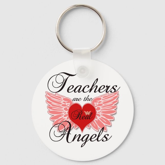 Chaveiro Os Professores São Os Verdadeiros Anjos (Frente)