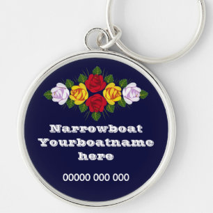 Chaveiro Os rosas do canal personalizaram o keyring