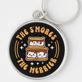 Chaveiro Os S'mores O Merrier Funny Kawaii Camping Gift