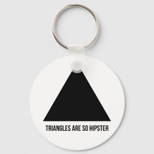 Chaveiro os triângulos são assim hipster