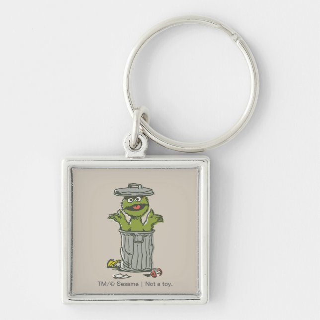 Chaveiro Oscar, o Grouch Vintage 1 (Frente)