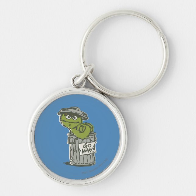 Chaveiro Oscar the Grouch Vintage 2 (Frente)