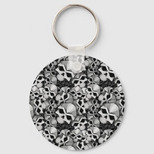 chaveiro "Ossos" por DinPattern (Frente)
