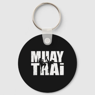 Chaveiro Ótimo Design de Muay Thai Treinamento de Lutador d