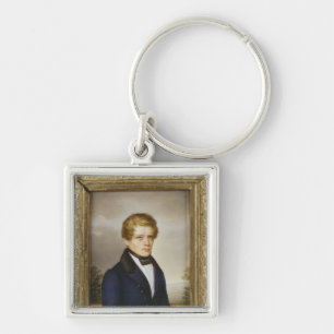Chaveiro Otto von Bismarck como um estudante, 1833