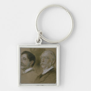 Chaveiro Otto von Bismarck e seu filho Herbert