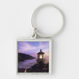 Chaveiro OU, Costa do Oregon, Farol de Heceta Head, em