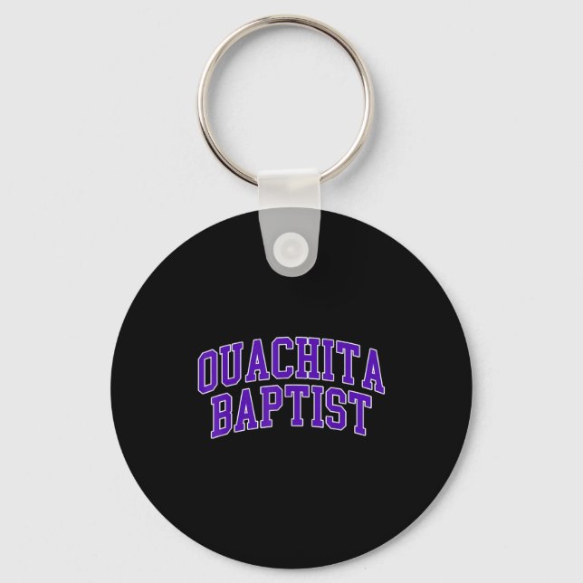 Chaveiro Ouachita Baptist University Athletics Vintage Arch (Frente)