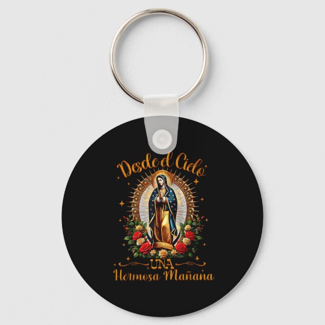 Chaveiro Our Lady Virgen De Guadalupe Saint Virgin Mary Nk  (Frente)
