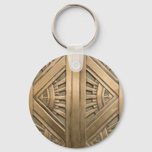 Chaveiro ouro, art nouveau, art deco,vintage,chic,elegante