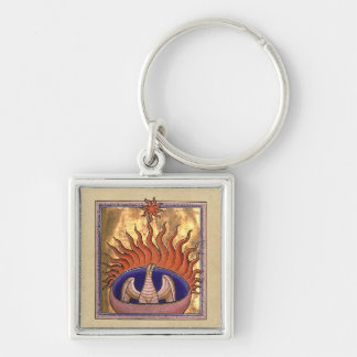 Chaveiro Ouro da Ascensão Phoenix dos Ashes