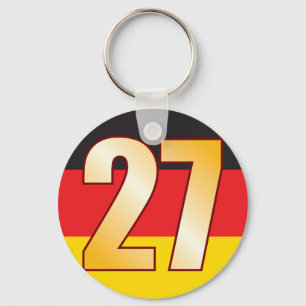 Chaveiro Ouro de 27 ALEMANHA