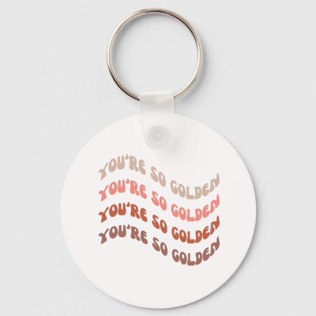 Chaveiro Ouro do Harry styles (Frente)