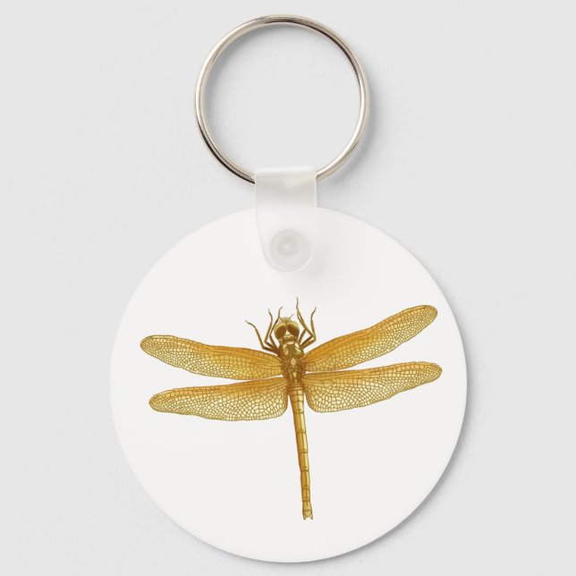Chaveiro Ouro Dragonfly (Frente)
