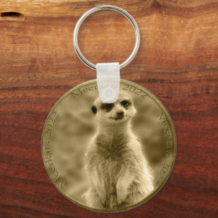 Chaveiro Ouro Meerkat 2022 - Moedas, Teclado Do Botão