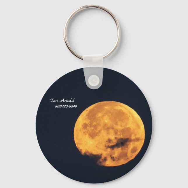 Chaveiro Ouro Moon | Informações pessoais (Frente)