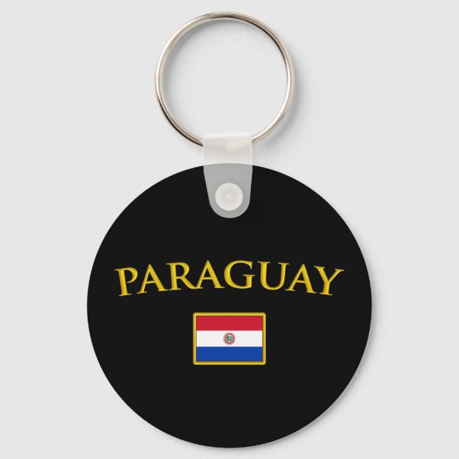 Chaveiro Ouro Paraguai (Frente)