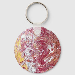 Chaveiro Ouro, Prata, Vermelho, Dourado Rosa, Obra de Arte