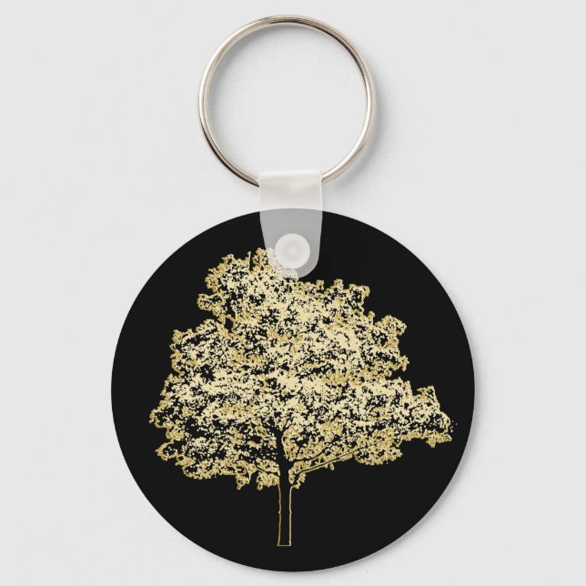 Chaveiro Ouro Tree Nature (Frente)
