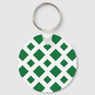 Chaveiro Ouros Verdes em Branco