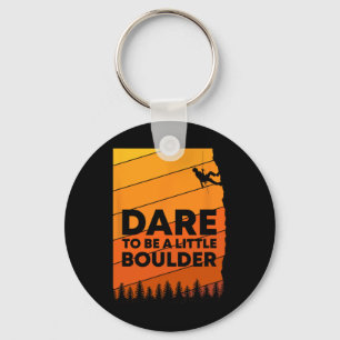 Chaveiro Ouse Ser Uma Pequena Boulder Rock Climbing Montanh