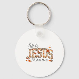 Chaveiro Outono Ação de Graças Cristã de Outono Por Jesus E