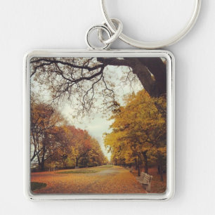 Chaveiro Outono em Nova Iorque Riverside Park Foto NYC