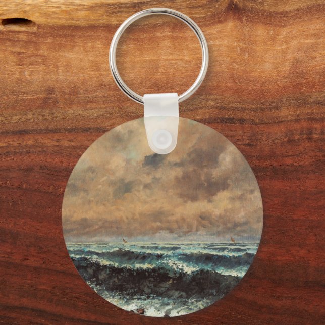 Chaveiro Outono - Gustave Courbet (Frente)