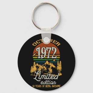 Chaveiro Outubro de 1972 Sunset 50 Anos 50 Anos