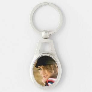 Chaveiro Oval-Dado forma foto