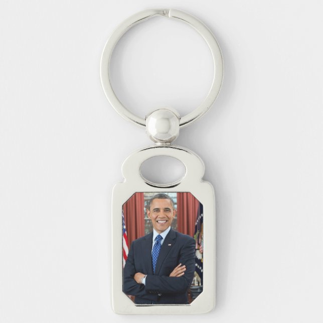 Chaveiro Oval Office Portrait, Obama Barack Presidente dos  (Frente)