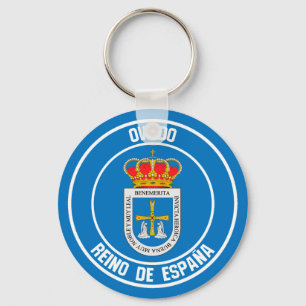 Chaveiro Oviedo Round Emblem