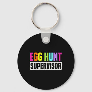 Chaveiro Ovo Hunt Supervisor Funny Ovo Festa de Caça Mãe Da