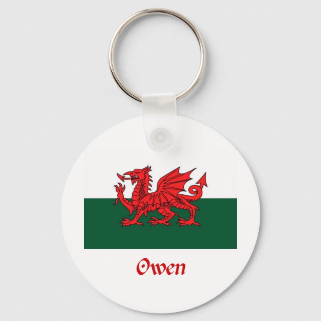 Chaveiro Owen Welsh Flag (Frente)
