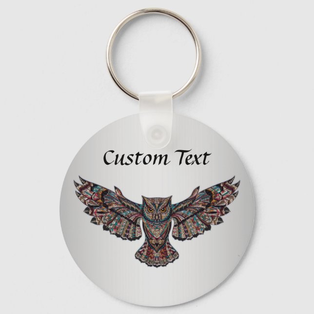 Chaveiro Owl Personalizado (Frente)